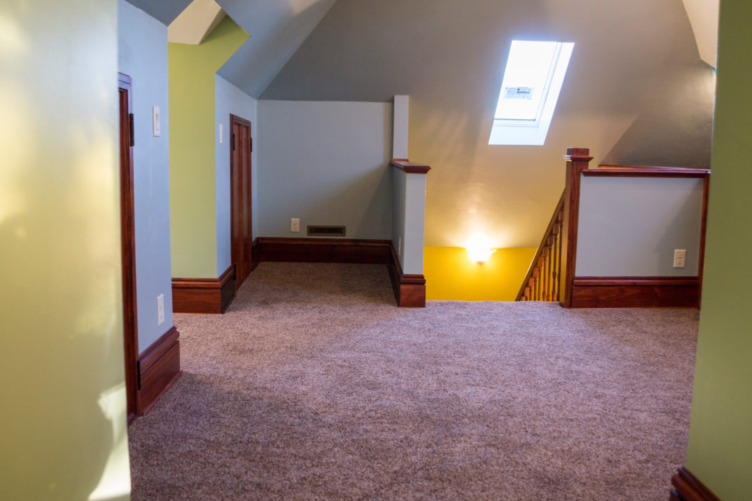 Remodeled Victorian Attic Space